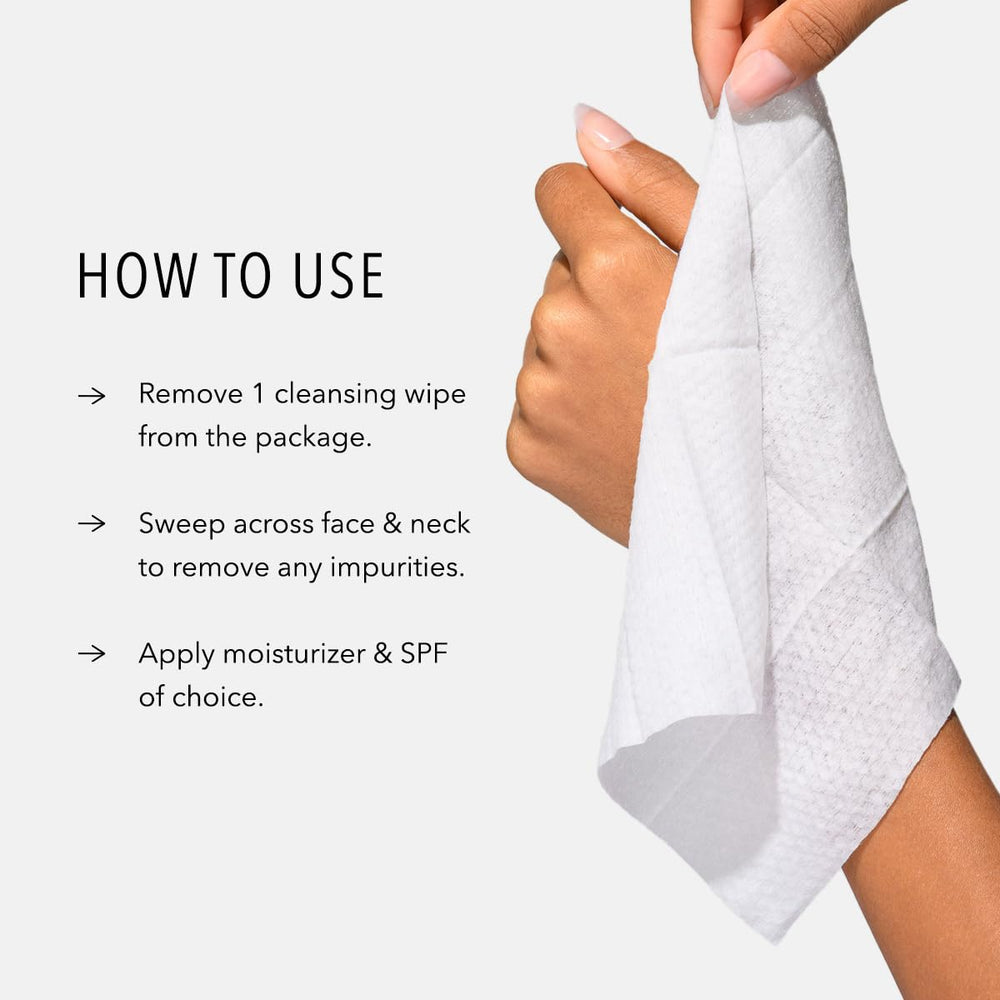 Post-workout HydroPeptide wipes for quick refresh and gentle cleansing