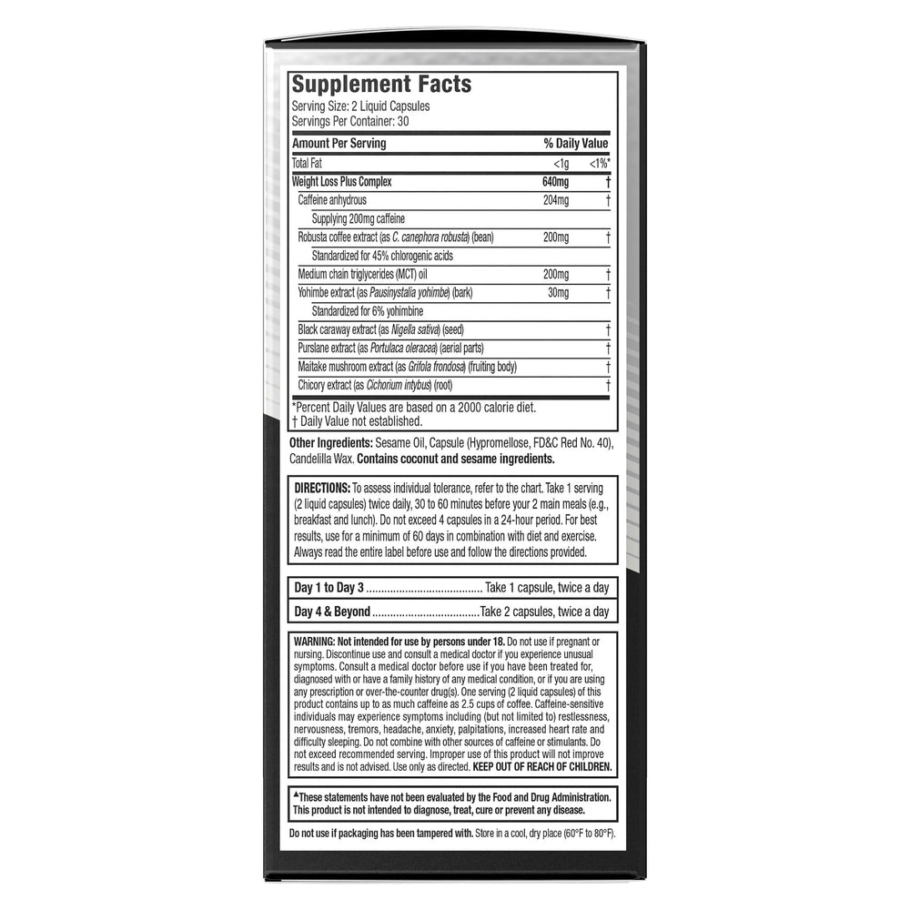 Hydroxycut Advanced packaging display on shelves