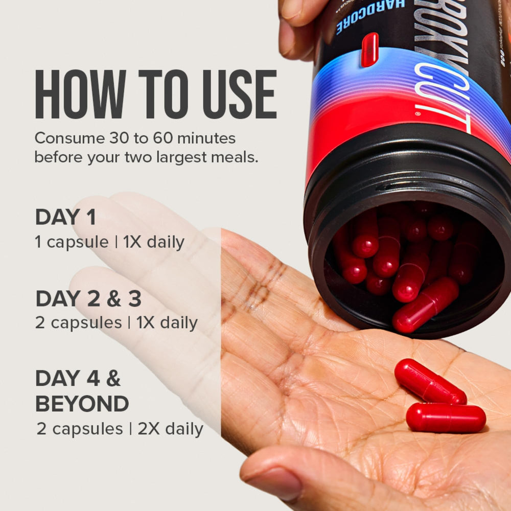 Hydroxycut Hardcore yohimbe extract detail indicating sensory enhancement