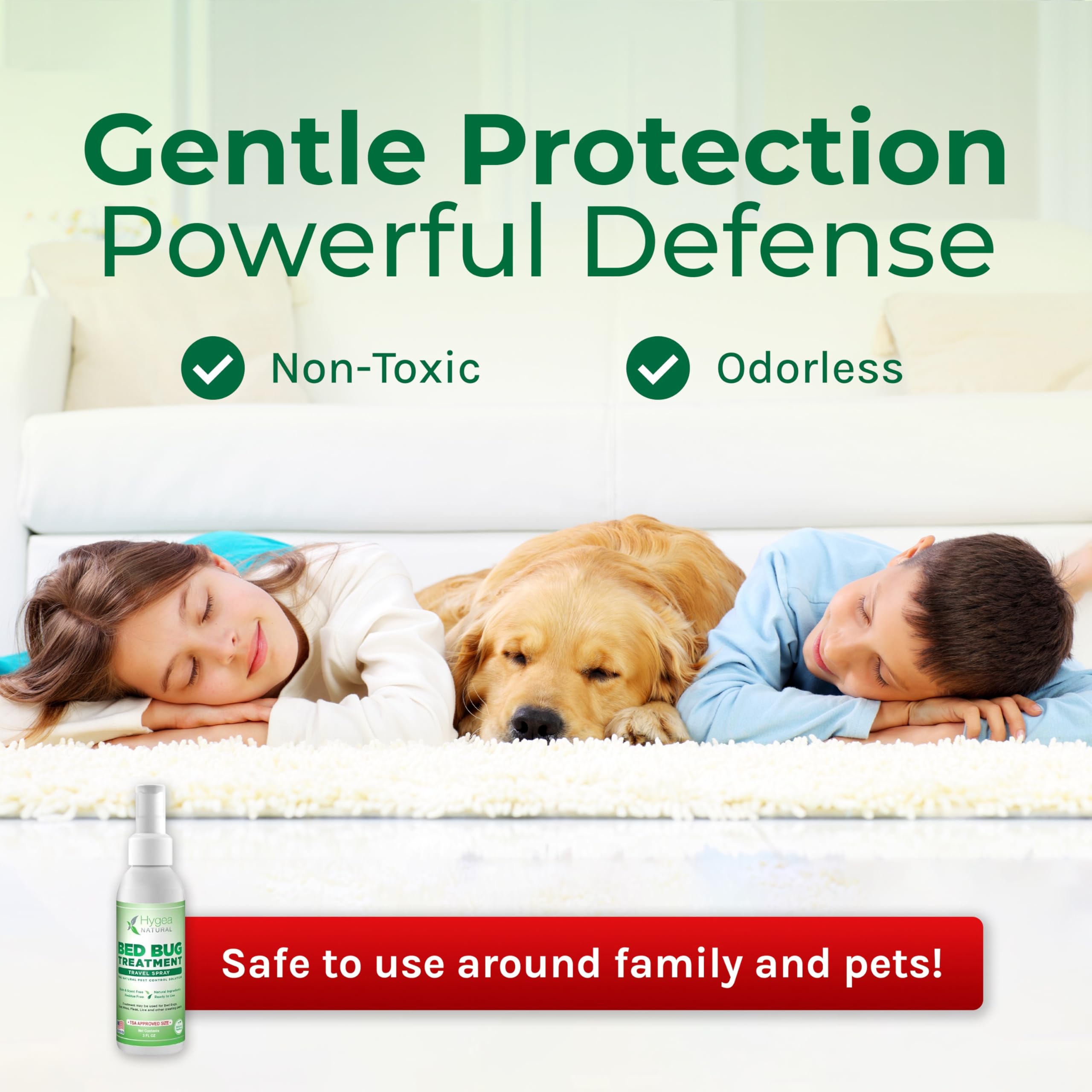 Hygea Natural formula designed for safe use around children and pets