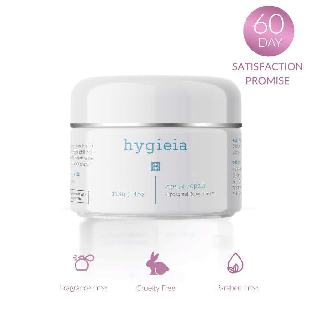 Hygieia Idebenone and Hyaluronic acid ingredients