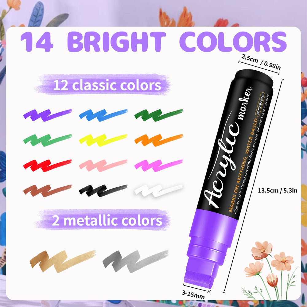 HYHJMISTY jumbo marker ink flow test demonstrates smooth lines and reliable coverage.