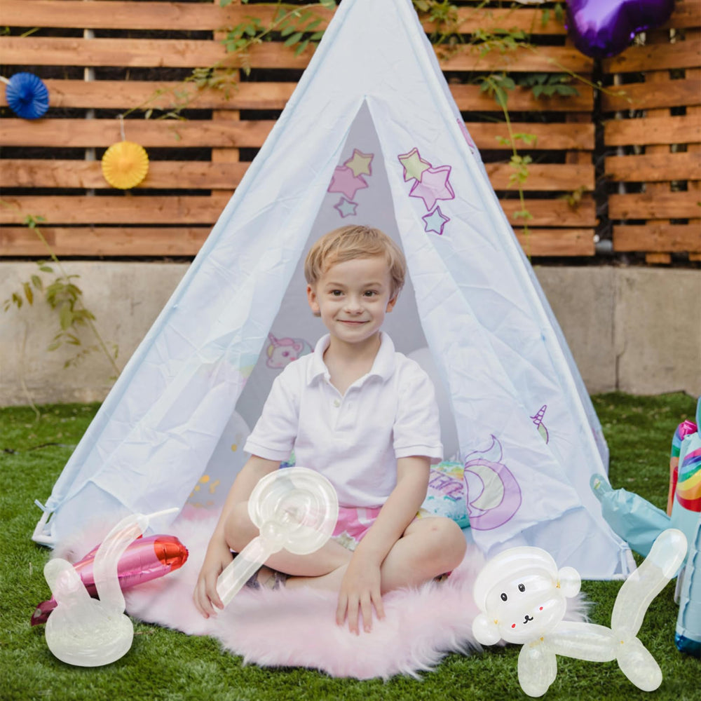 HYKJNBW clear 260 balloons party venue decorations and color coordination