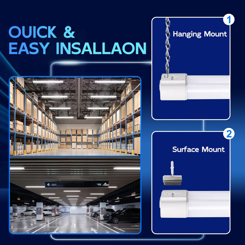 Hykolity plug-in design enables quick, tool-free setup.
