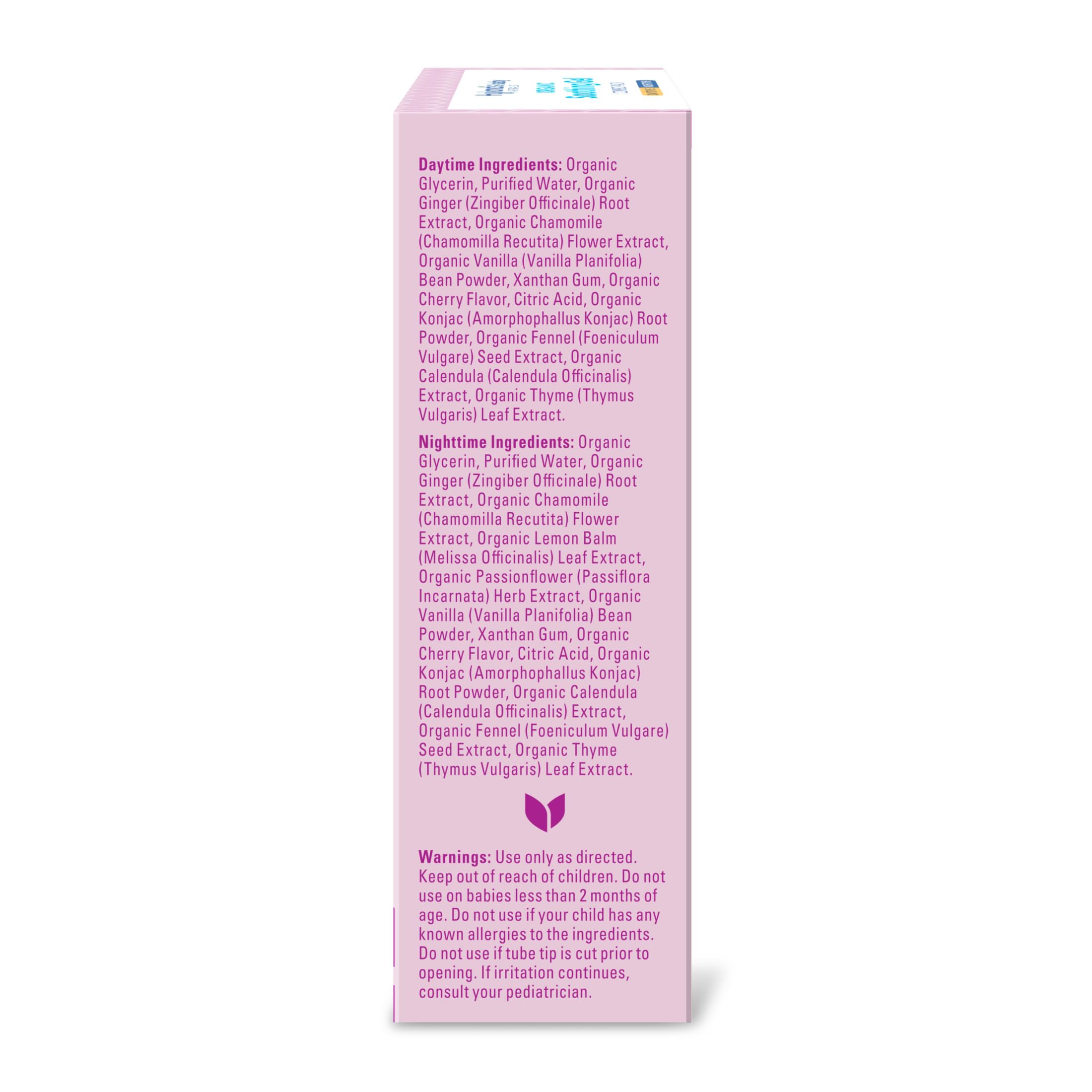Pea-sized amount applied with fingertip for precise teething care