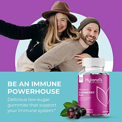 Made-in-USA claim on Hyland's Elderberry Plus Gummies packaging