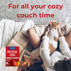Hyland's Restful Legs tablets dissolving on tongue for itching relief
