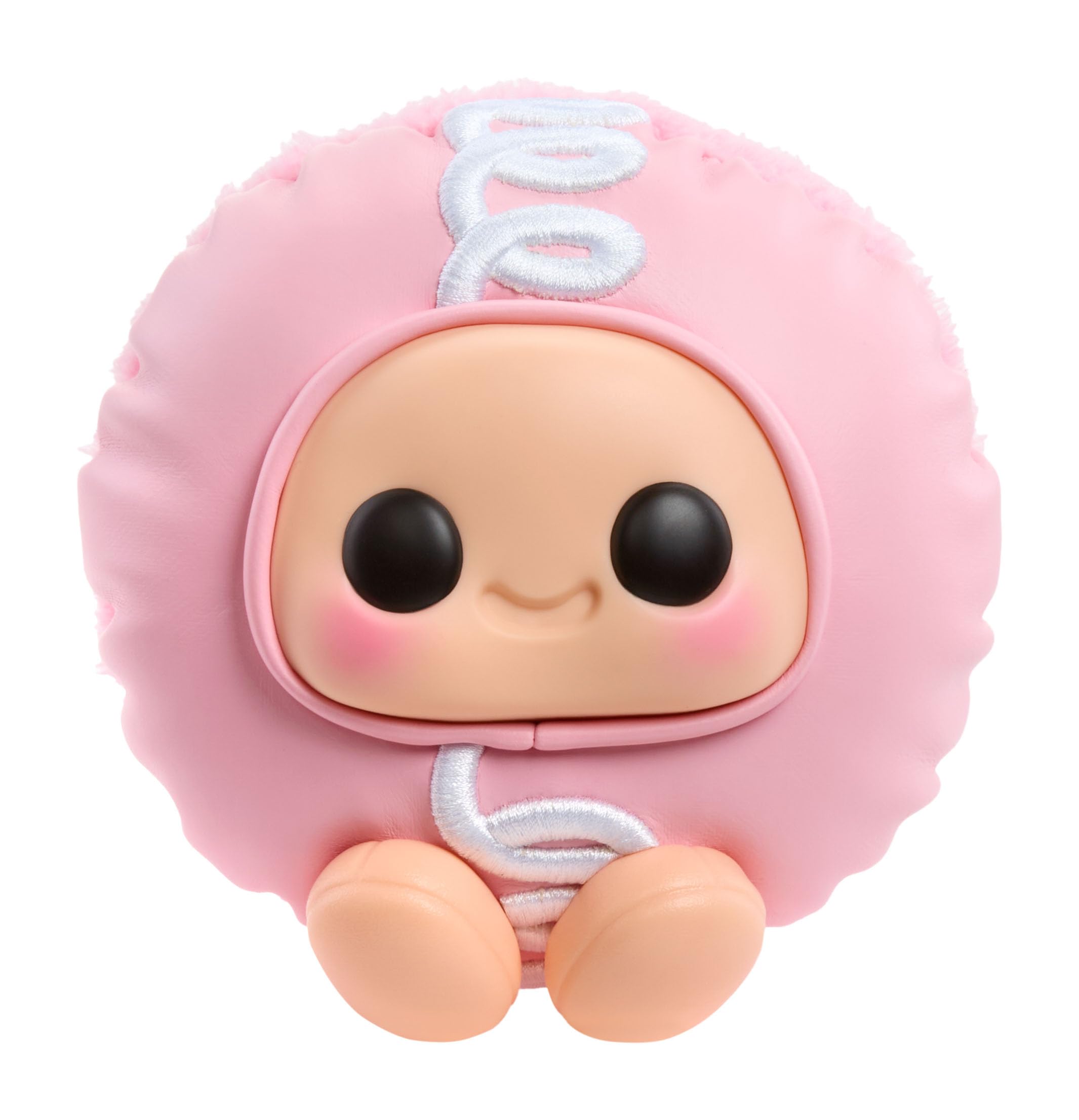 Hyojo Hostess Cupcake Chocolate plush close-up highlighting soft plush and cute face.