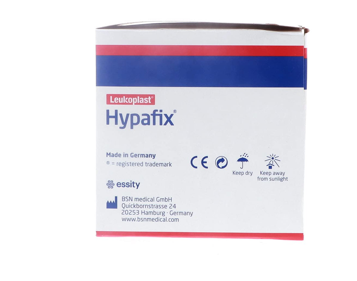 Hypafix dressing retention tape 2in-10yds roll provides secure fixation for dressings.