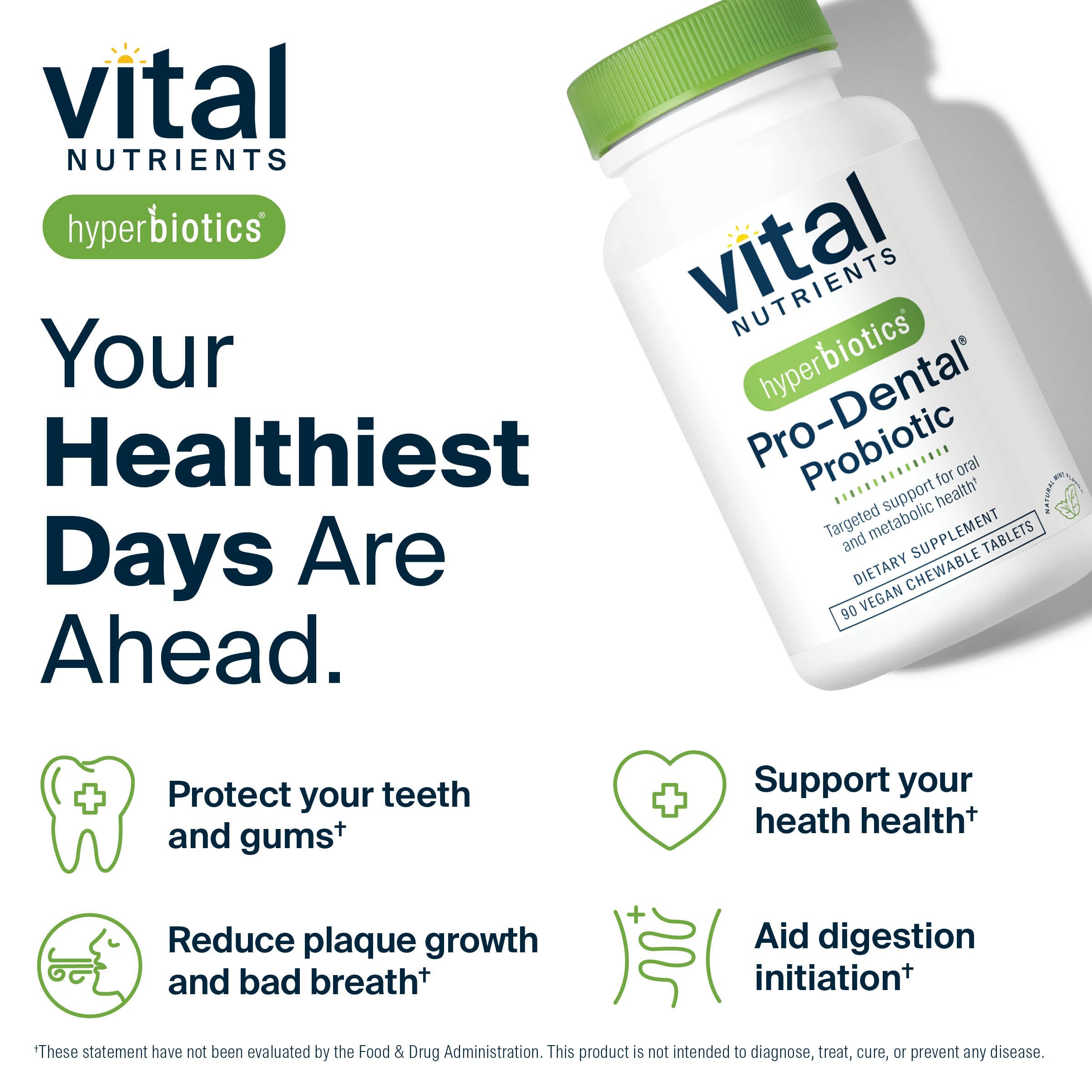 Hyperbiotics Pro Dental NSF-certified facility badge on packaging
