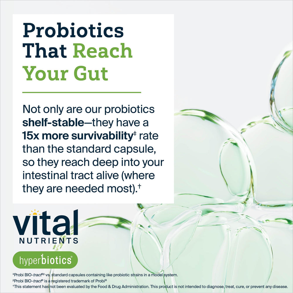 Hyperbiotics Vital Nutrients Pro Women daily-pill close-up for easy dosing