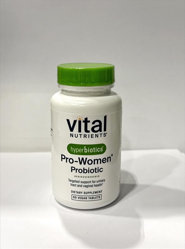 Hyperbiotics Vital Nutrients Pro Women packaging box signaling trusted quality