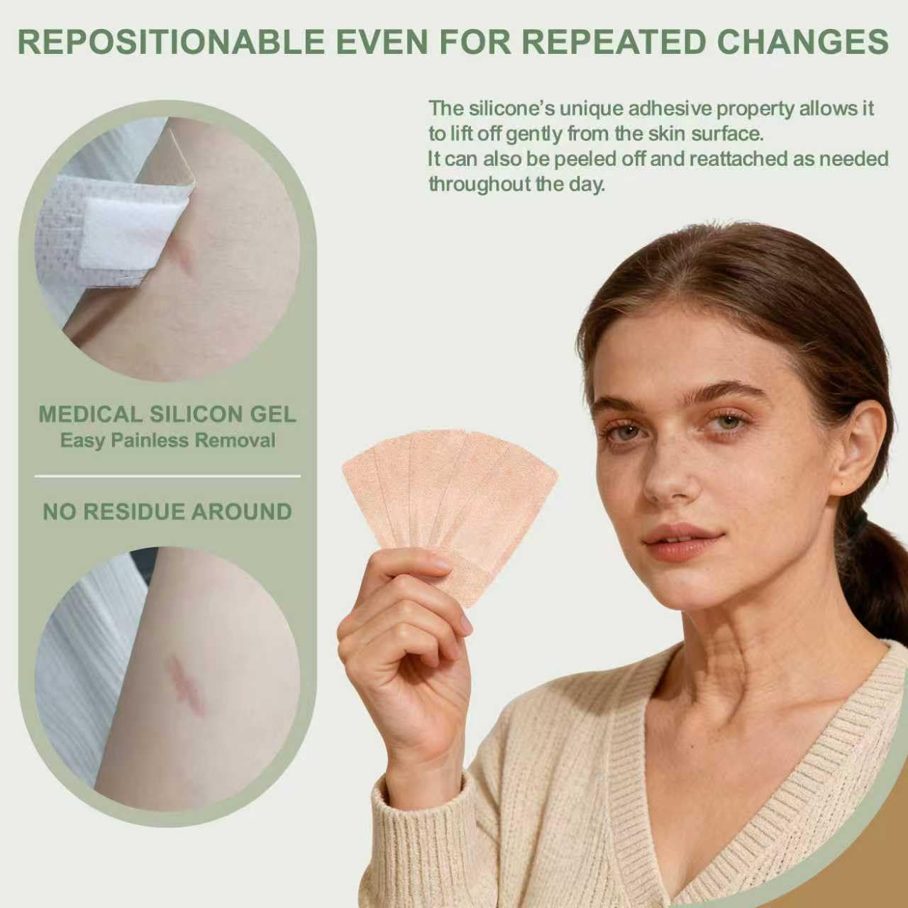 Hysimedy latex free bandage suitable for sensitive skin