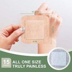 Hysimedy bandages exterior fabric showing flexible, breathable layer for comfortable wear.