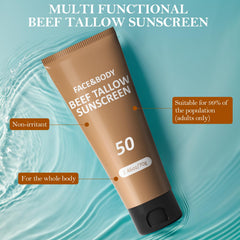 HZENPPOR sunscreen on hands, ideal for outdoor daily protection.