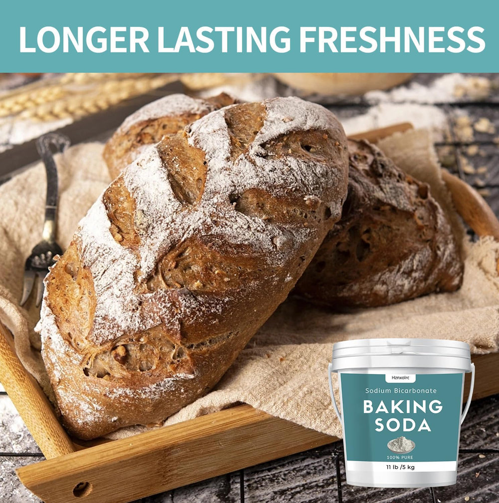 Hznxolrc aluminum-free baking soda powder ideal for fluffy texture