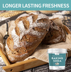 Hznxolrc aluminum-free baking soda powder ideal for fluffy texture