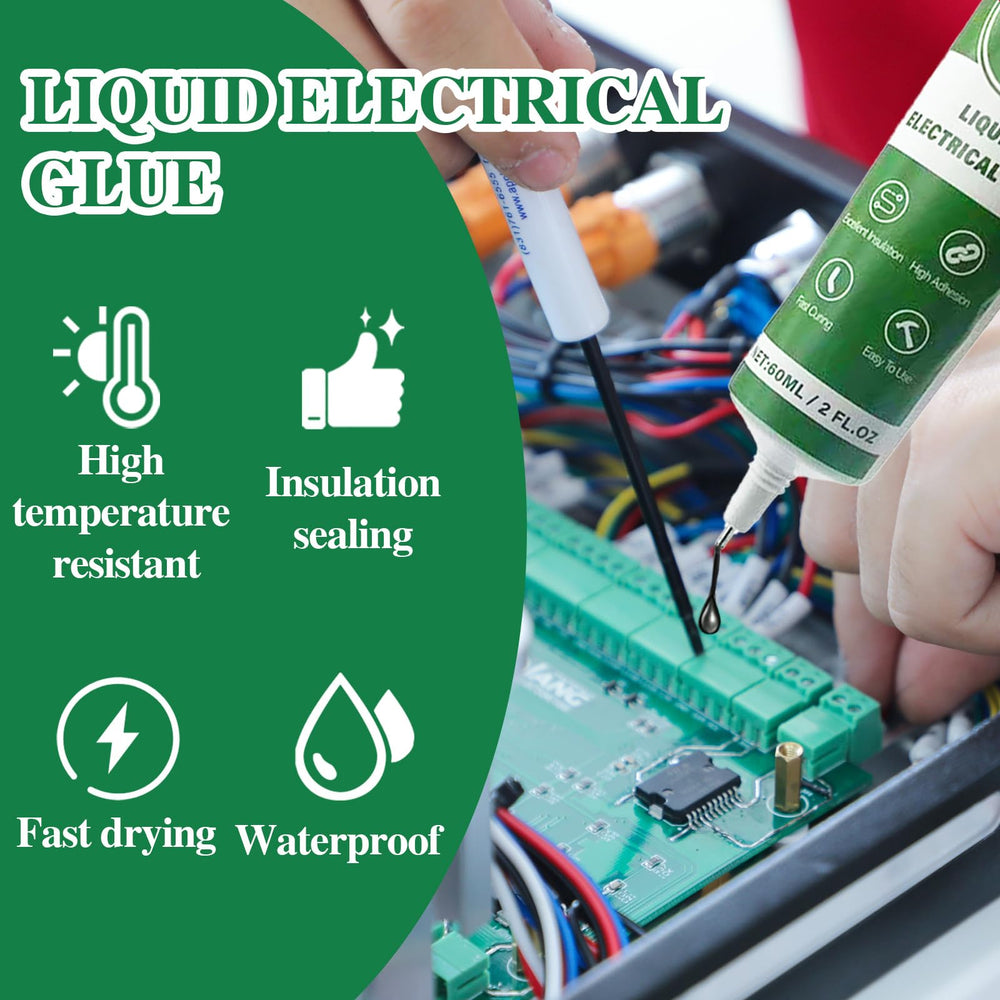 Hzutloer liquid insulation sealing a joint against moisture.