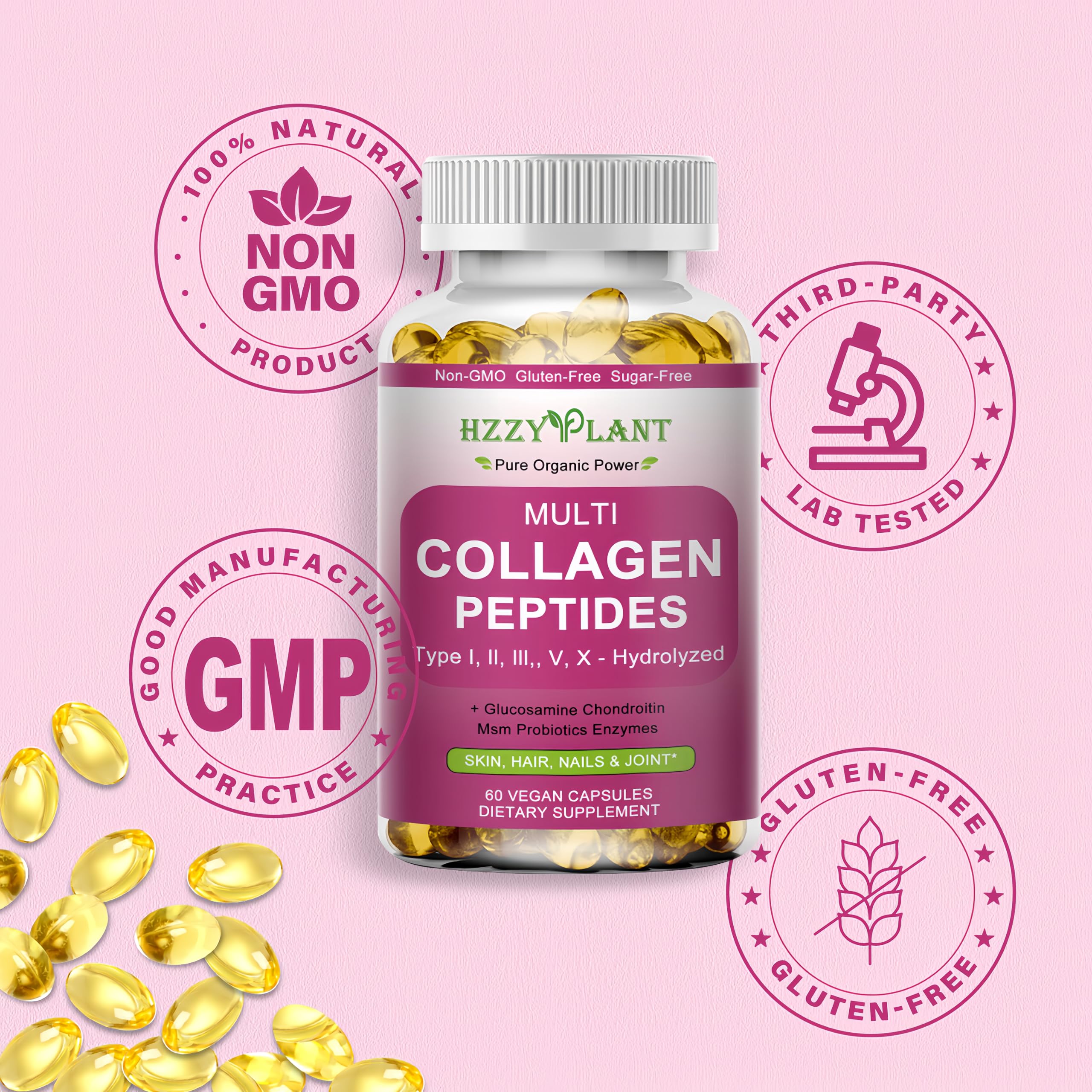 HZZYPLANT Softgels glow signaling high bioavailability