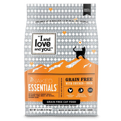 I and love and you Naked Essentials chicken kibble for active cats with high-protein bites