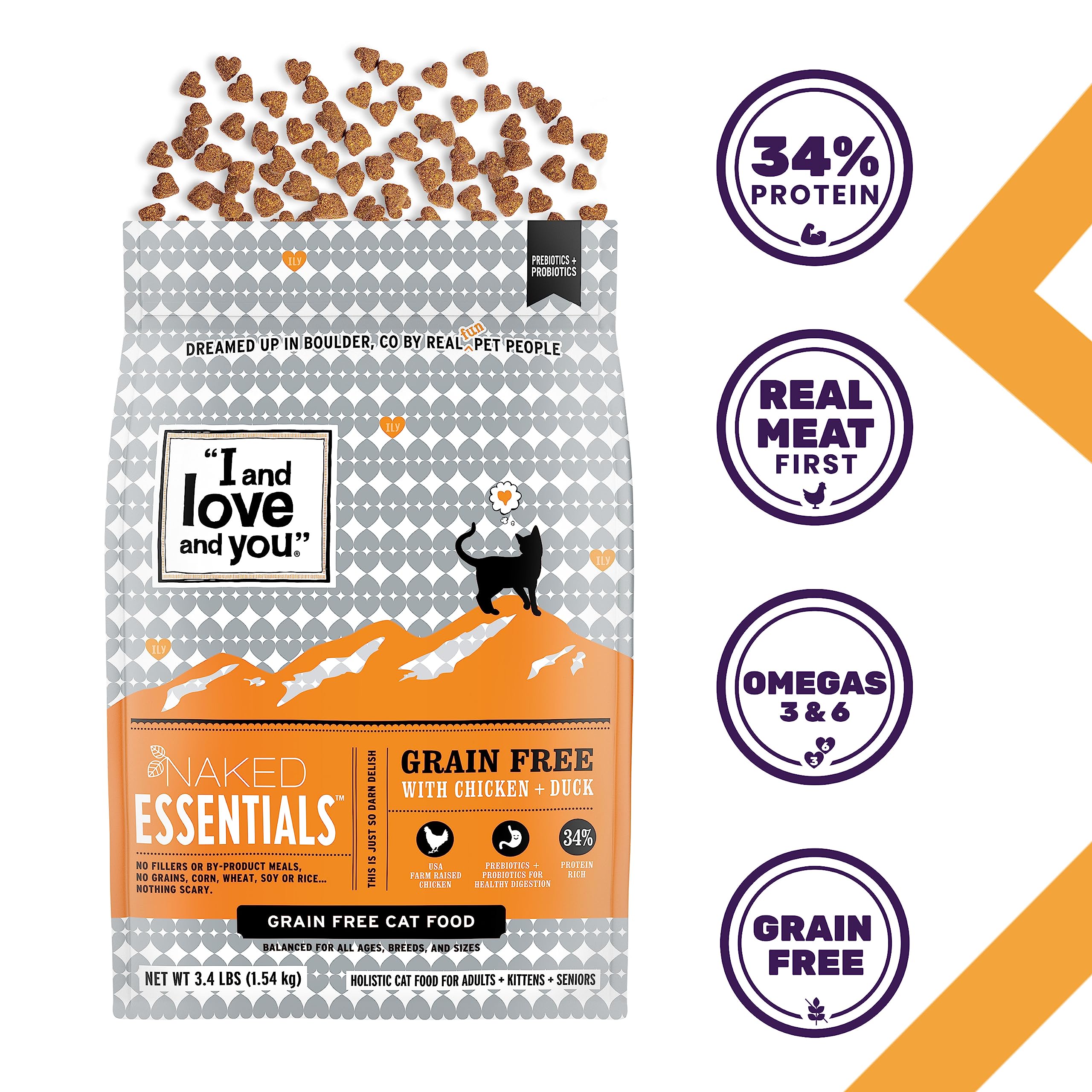 I and love and you Naked Essentials PROBIOTICS and PREBIOTICS for easy digestion