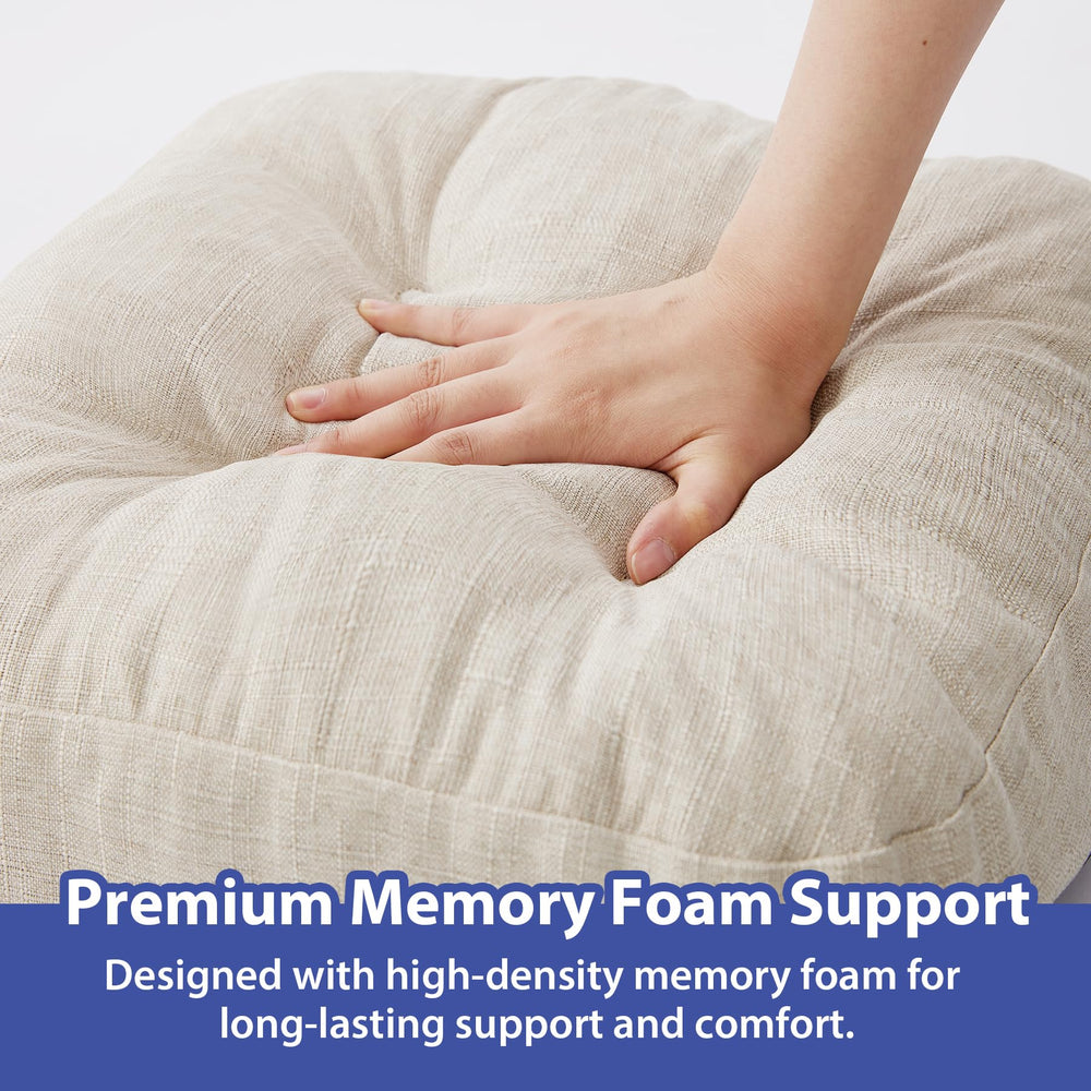 IASEAHK height-adjustable cushion with removable base for customization