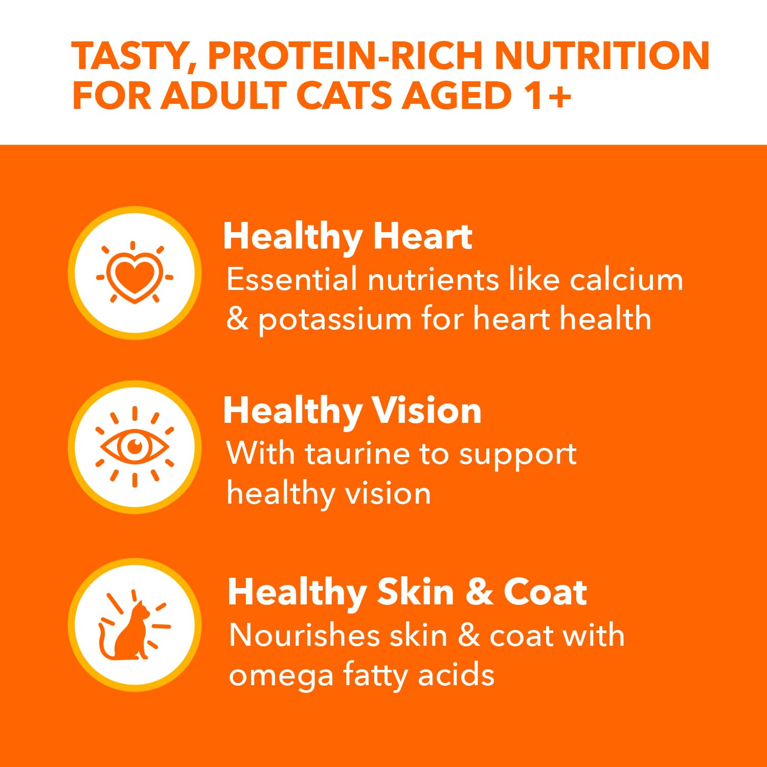 Two individual portions in a twin-pack tray for easy feeding with IAMS Perfect Portions.
