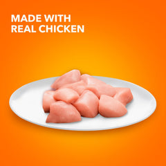 Chicken in gravy close-up showcasing tender texture for enticing meals.