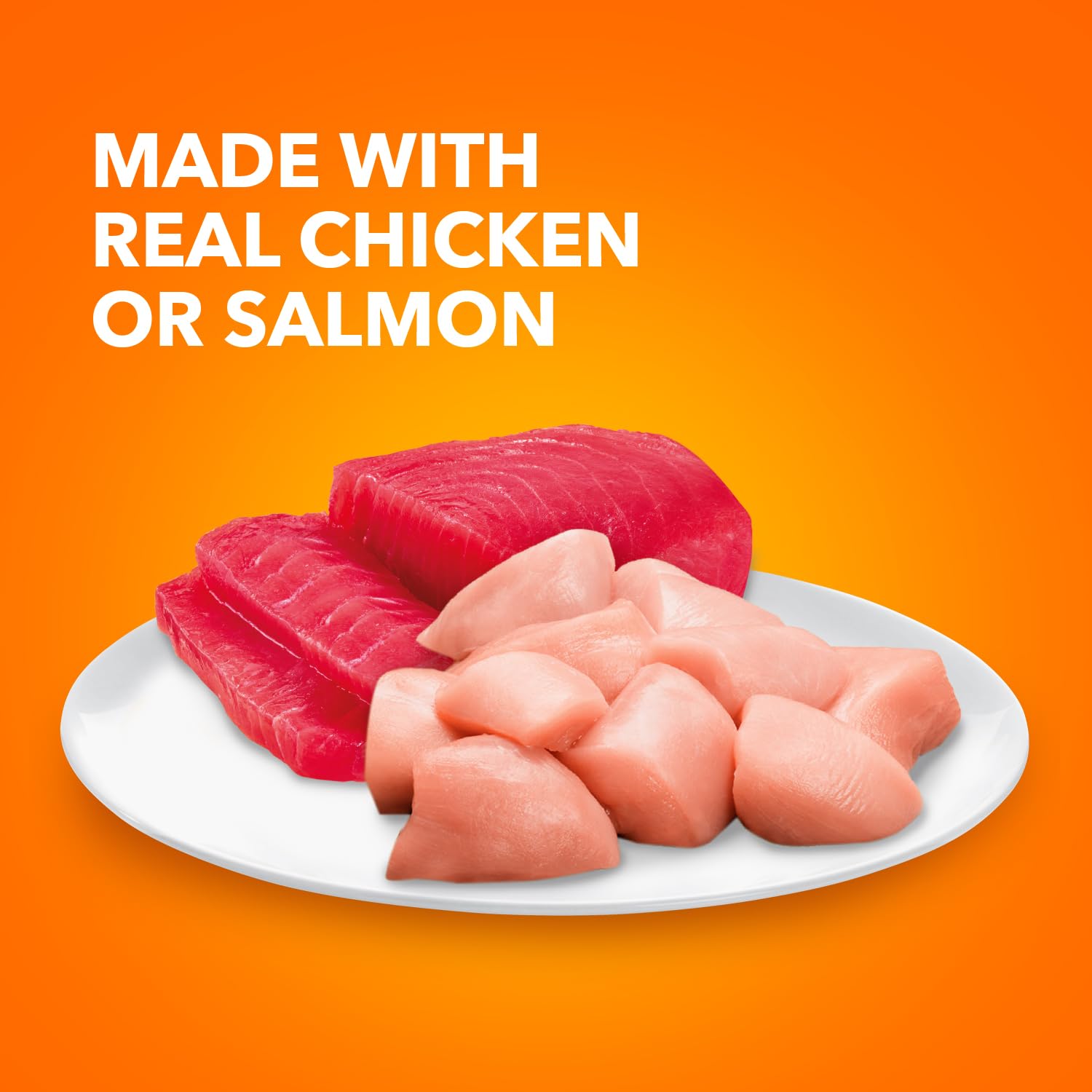 IAMS Perfect Portions salmon-pate served in a bowl showing portion control