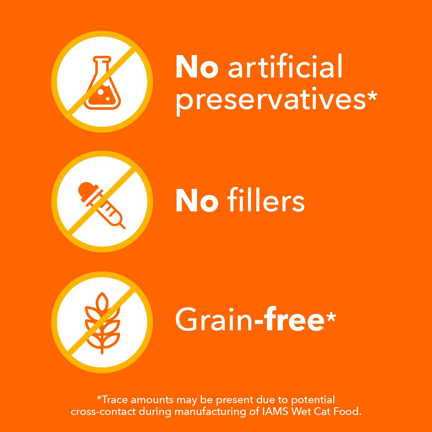 USA-made ingredients for IAMS Perfect Portions cat food