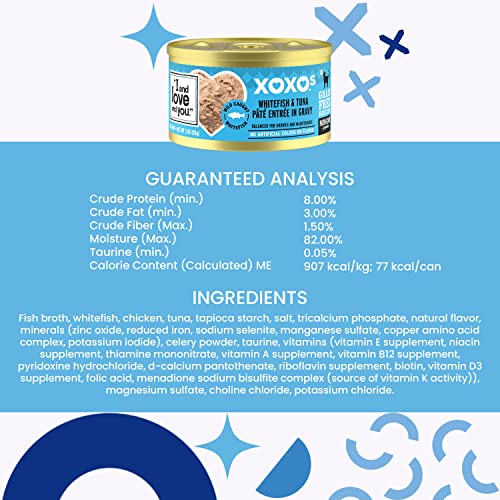 I&Love&You XOXOs Mix Pate packaging focuses on product quality and value.