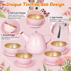 iaovueby Tea Party Set dessert collection sparks creative storytelling.