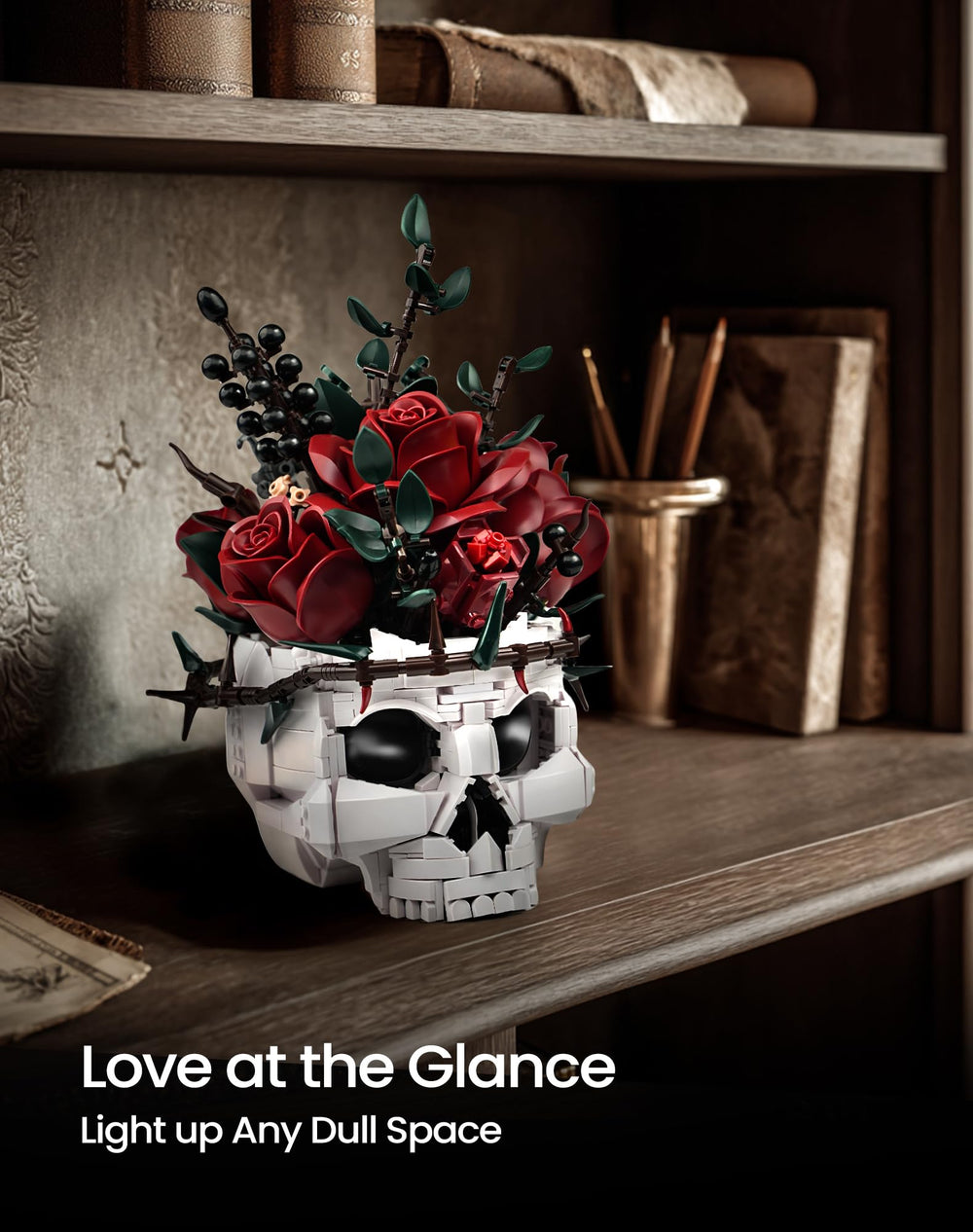 iATOM display-ready gothic decor piece perfect for home or office.