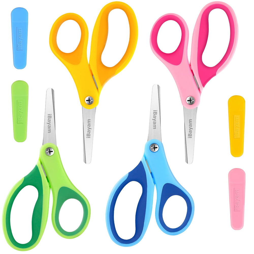 iBayam scissors versatile for wrapping paper, photos, vinyl, and patterns.