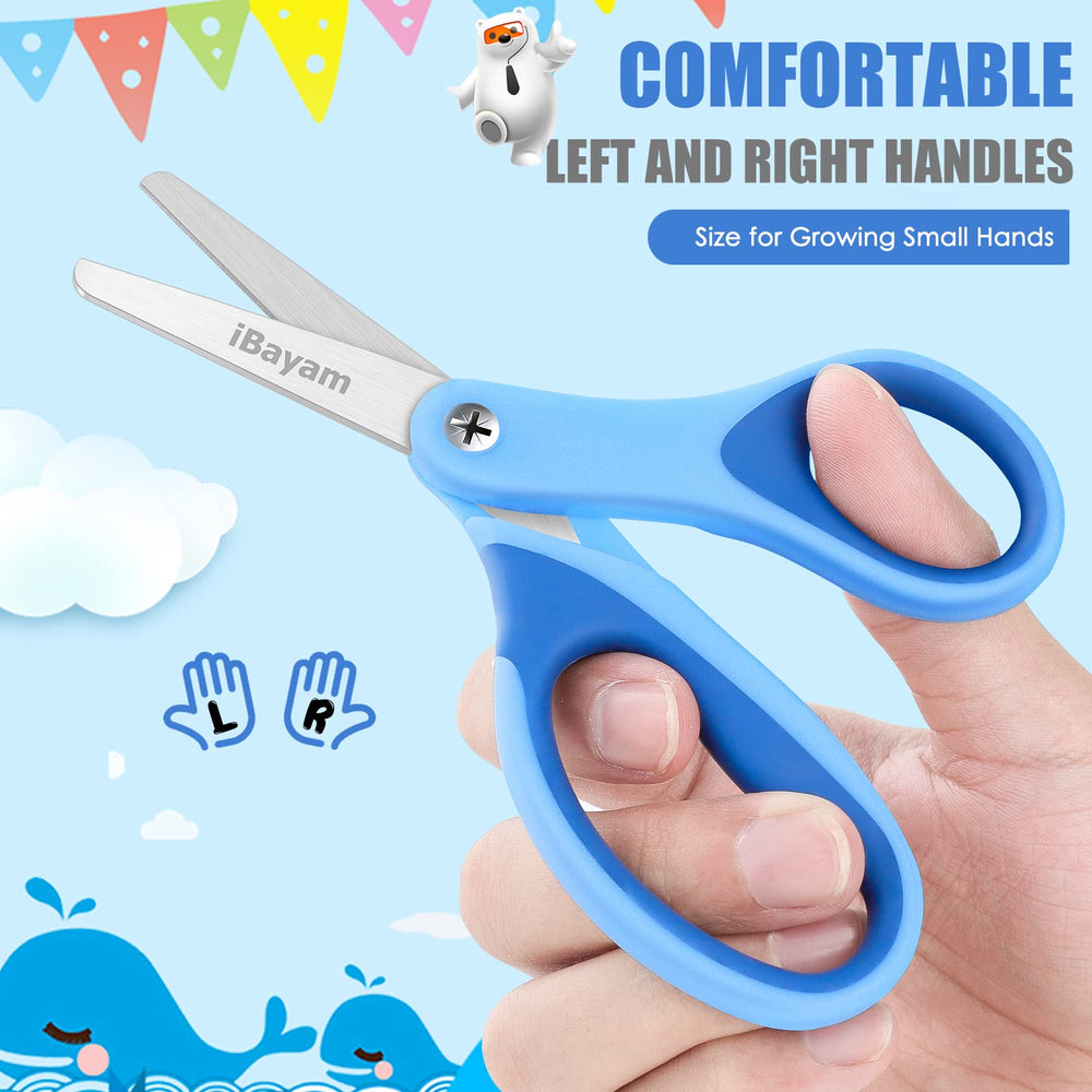 iBayam stainless steel blades stay sharp for precise cuts.