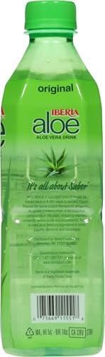 Iberia Aloe Vera Juice Pack of 8 bottles ready for on-the-go hydration.