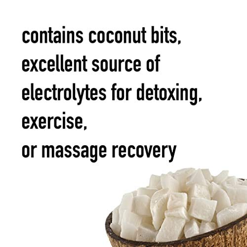 Iberia Coconut Water with Pulp label detail emphasizing no preservatives.