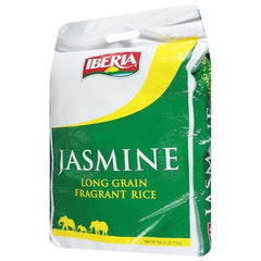 Iberia Jasmine Rice cooking pot shows simple stovetop preparation.