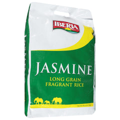 Iberia Jasmine Rice long-grain bag, ideal for fluffy side dishes.
