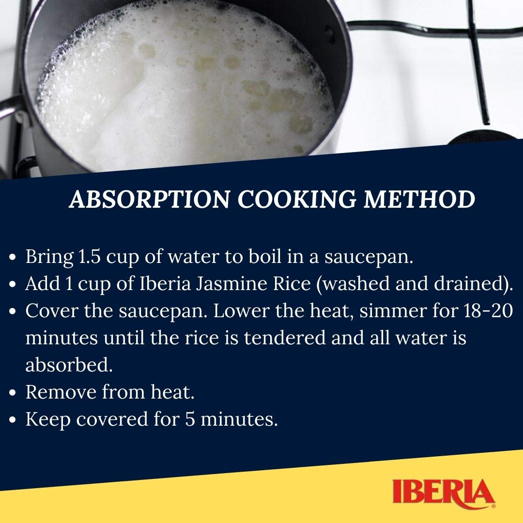 Iberia Jasmine Rice steaming in a cozy kitchen.