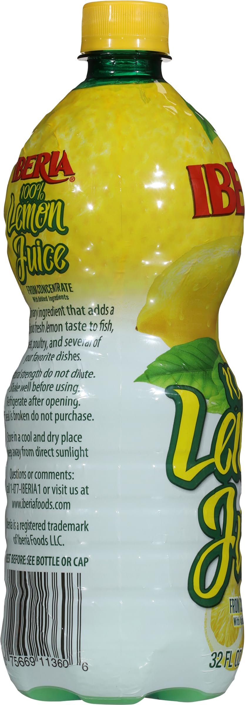 Iberia lemon juice enhances salad dressings and marinades