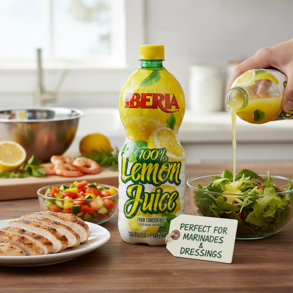 Iberia lemon juice for lemon meringue pie and desserts