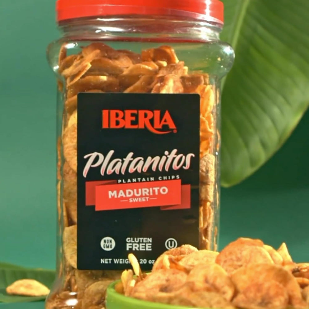 Iberia Maduritos low-salt, cholesterol-free snack option