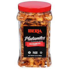 Iberia Maduritos ripe plantains snack emphasizes sweet flavor and quality ingredients