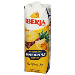 Iberia Pineapple Nectar pack-front view for pantry stocking