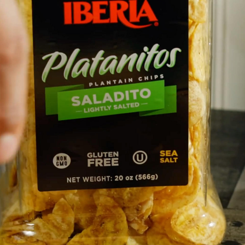 Iberia Saladito crushed chips used as breading for fish or chicken.
