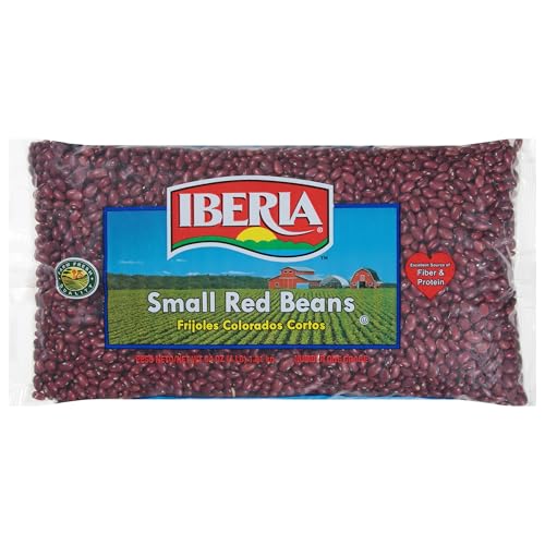 Iberia Small Red Beans cooked in a bowl showing creamy texture and protein