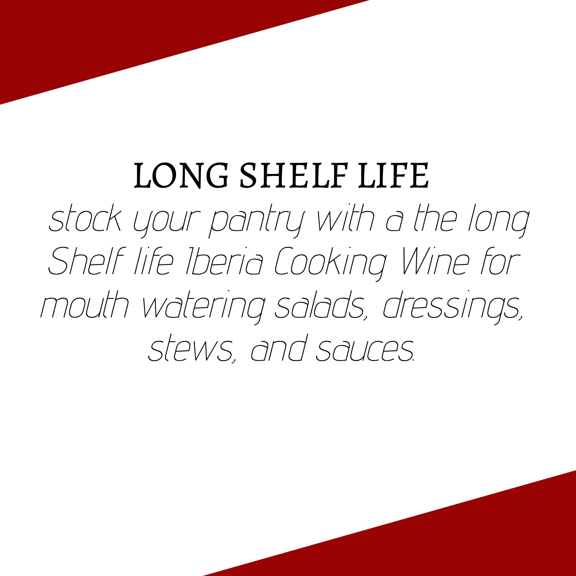 Iberia dry white wine with culinary aroma ideal for risotto and soups.