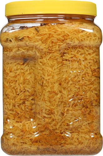 Paella-style Iberia Yellow Rice ready to serve