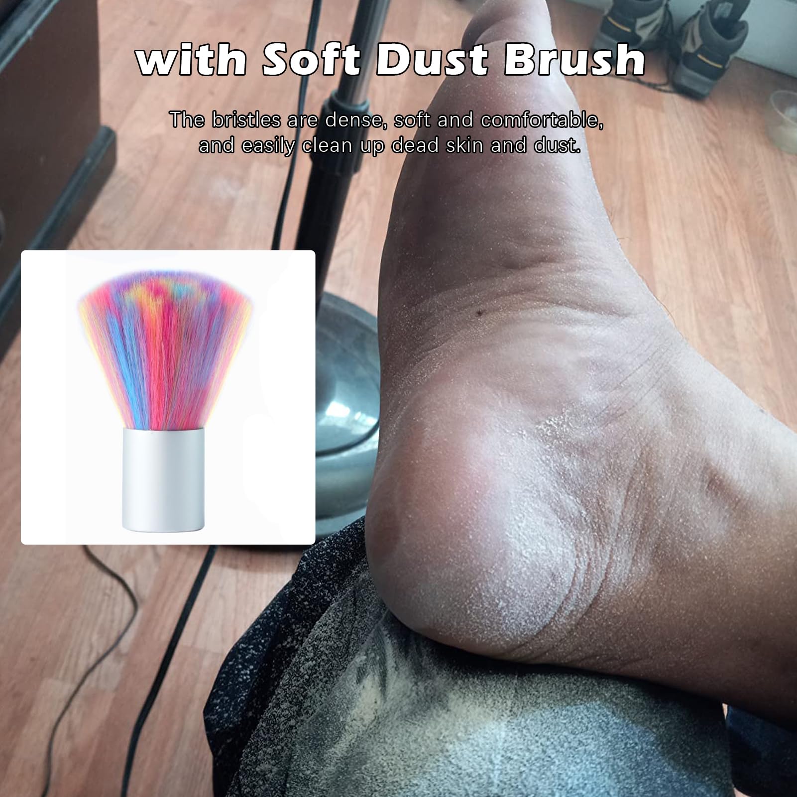 IBN G compact pedicure-tool photo emphasizes easy storage and versatile at-home use.